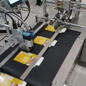 Mesin Coding Inkjet print etiket Rokok